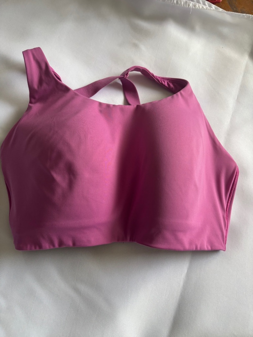 lululemon athletica Pink High-Neck Sports Bra